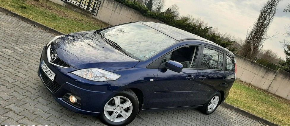 Mazda 5 cena 15400 przebieg: 211000, rok produkcji 2008 z Tuczno małe 562